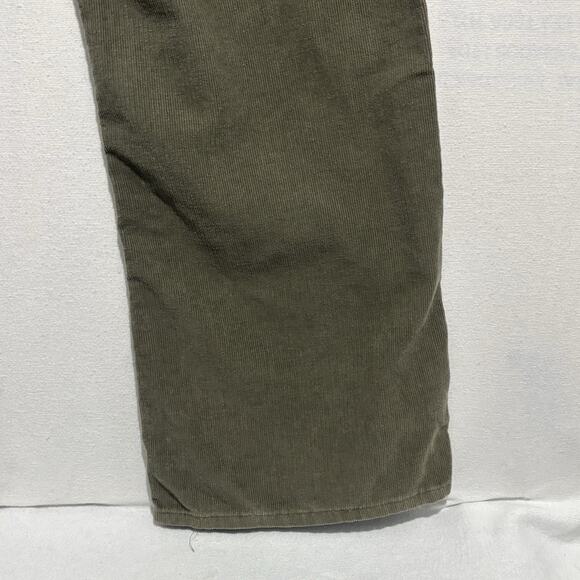 Levi’s 567 Corduroy Pants Mens 38x30 Baggy Low Loose Boot Brown Y2K Wide Leg VTG - Picture 14 of 15